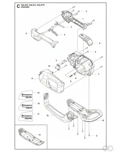 Husqvarna - 577013002 - Gehaeuse