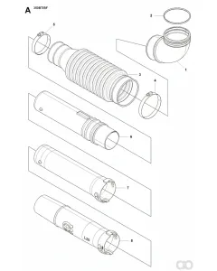 Husqvarna - 577078801 - Rohr