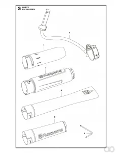 Husqvarna - 579797501 - Dueuse