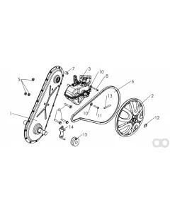 Husqvarna - 580316401 - Antriebsriemen Riemen