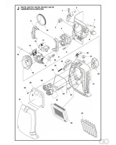 Husqvarna - 580803901 - Vergaser