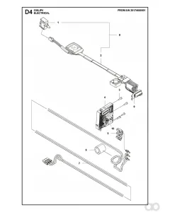 Husqvarna - 582050701 - Schalter