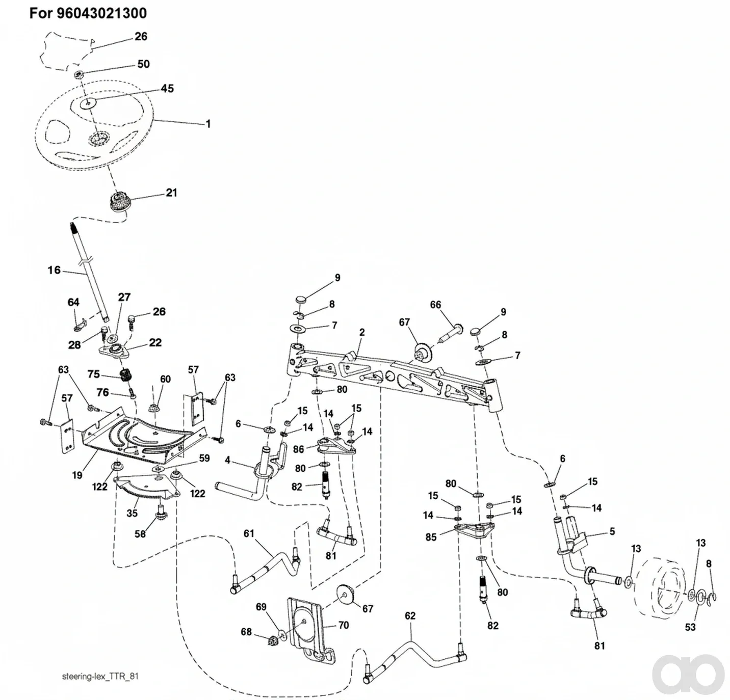 Husqvarna - 583513301 - Verbindungsarm (LH)