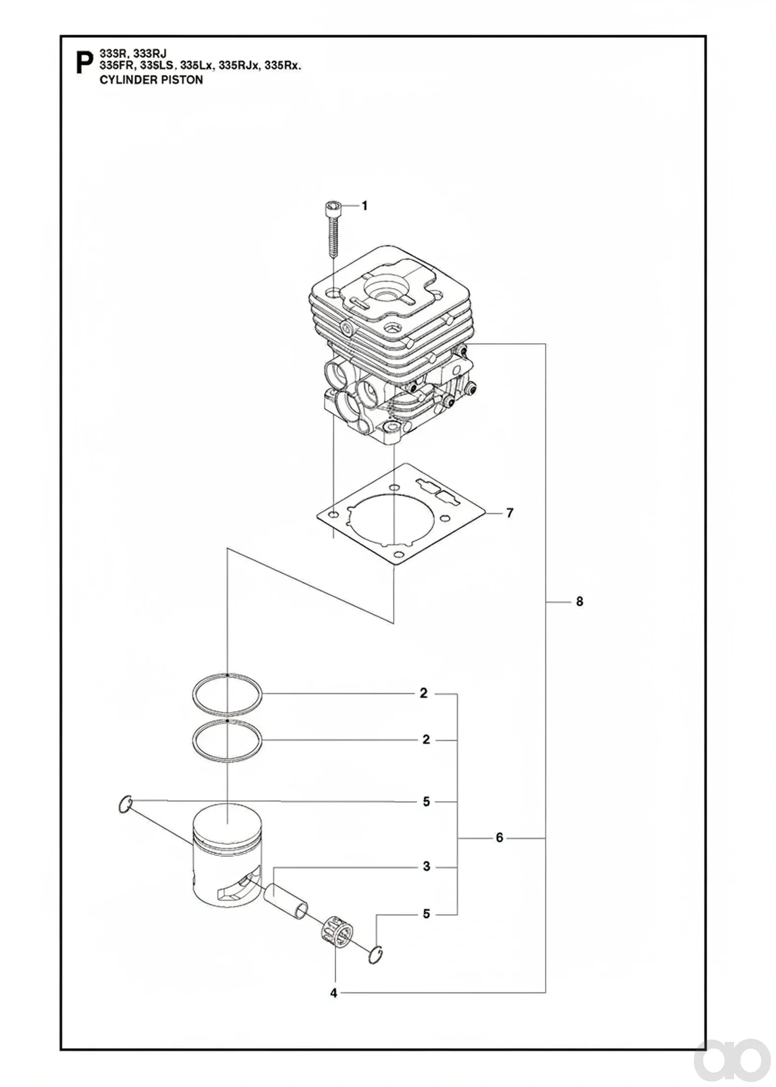 Husqvarna - 585998302 - Kolbengruppe ( )