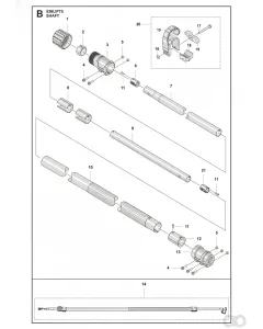 Husqvarna - 587207301 - Rohr IPL Update-Dokument Welle-ELECTRICAL_2025-02