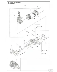 Husqvarna - 587347302 - Pumpenritzel (LiPX EU, LiP4 US, LiPT5 US/CA)