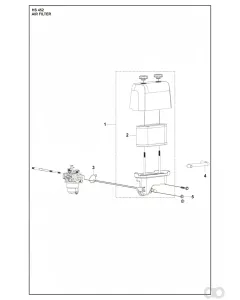 Husqvarna - 590973101 - Luftfilter (Element)