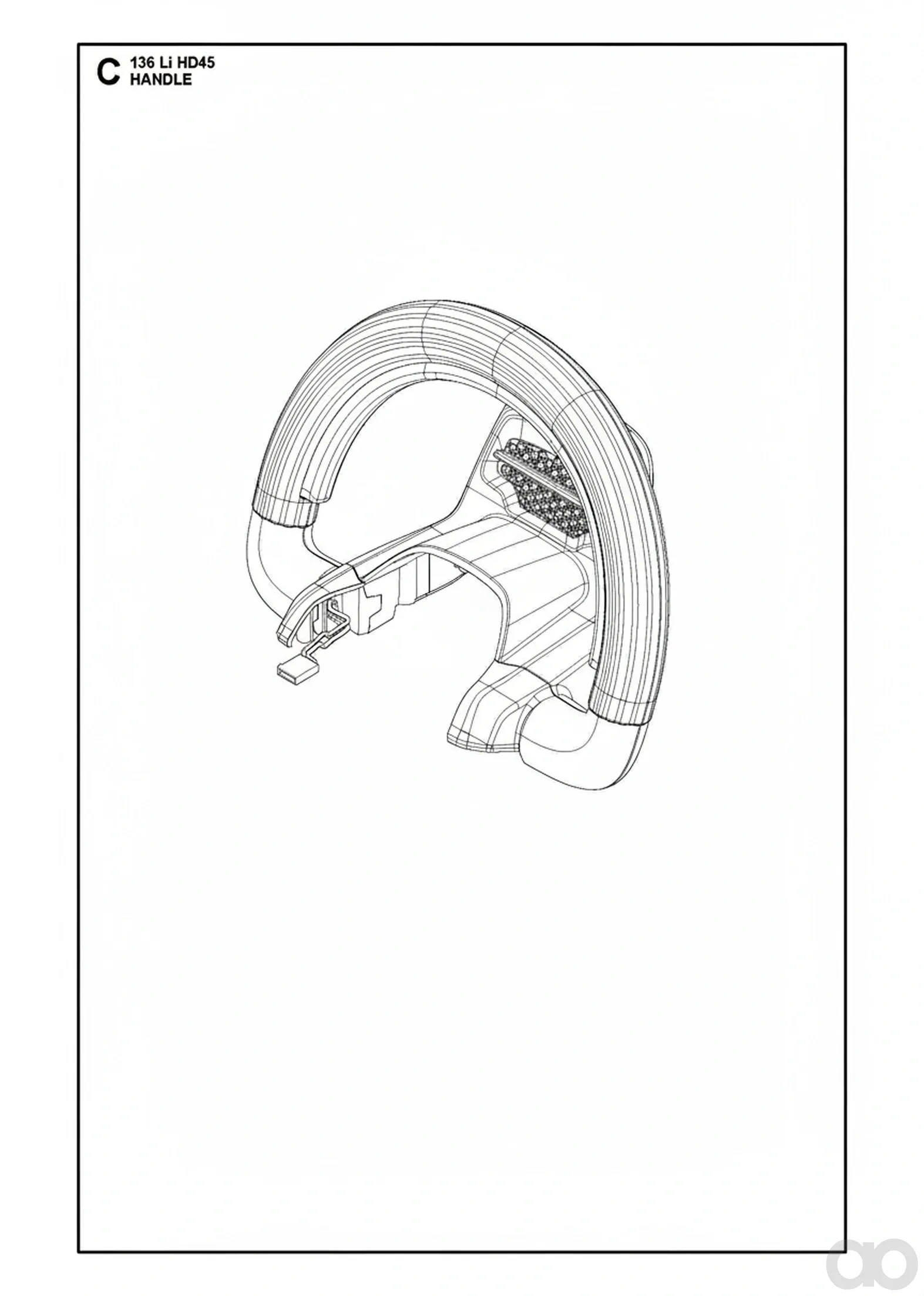 Husqvarna - 591426401 - Griff