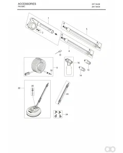 Husqvarna - 592617657 - Duese (Niederdruckduese ohne O-Ringe)
