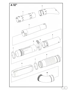Husqvarna - 593785101 - Rohr