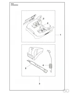 Husqvarna - 597848701 - Adapterplatte