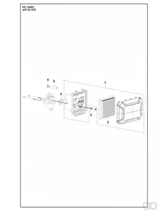 Husqvarna - 598684548 - Luftfilter (Element)
