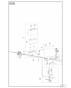 Husqvarna - 599349040 - Luftfilter (Element)