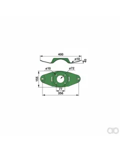 Krone - 00411642 - Messerhalter Original 25 Prillinger