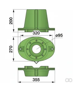 Krone - 00412373 - Maehtrommel Original 139 Prillinger