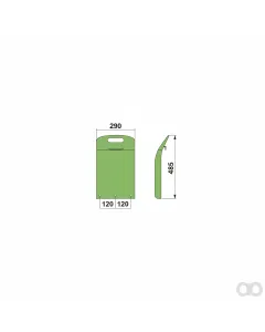 Krone - 00412456 - Gleitkufe Zu Easy Cut An Prillinger