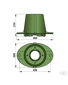 Krone - 00416341 - Maehtrommel Original 2302 Prillinger
