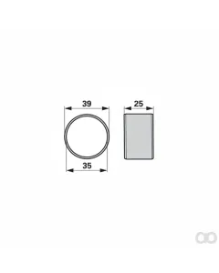 Krone - 00453513 - Buechse 35 X 39 X 25 Mm, Prillinger
