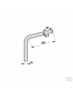 Krone - 00453520 - Bolzen 14 X 200 Mm, 264 Prillinger