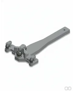 Kverneland - AC489309 - Ellbogen Komplett D:91/54 S100V2A