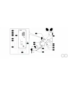Kverneland - VNB0548173 - Halterungssatz