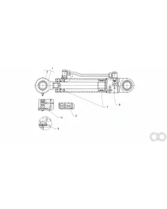 Lemken - 5752388 - Wechselzylinder