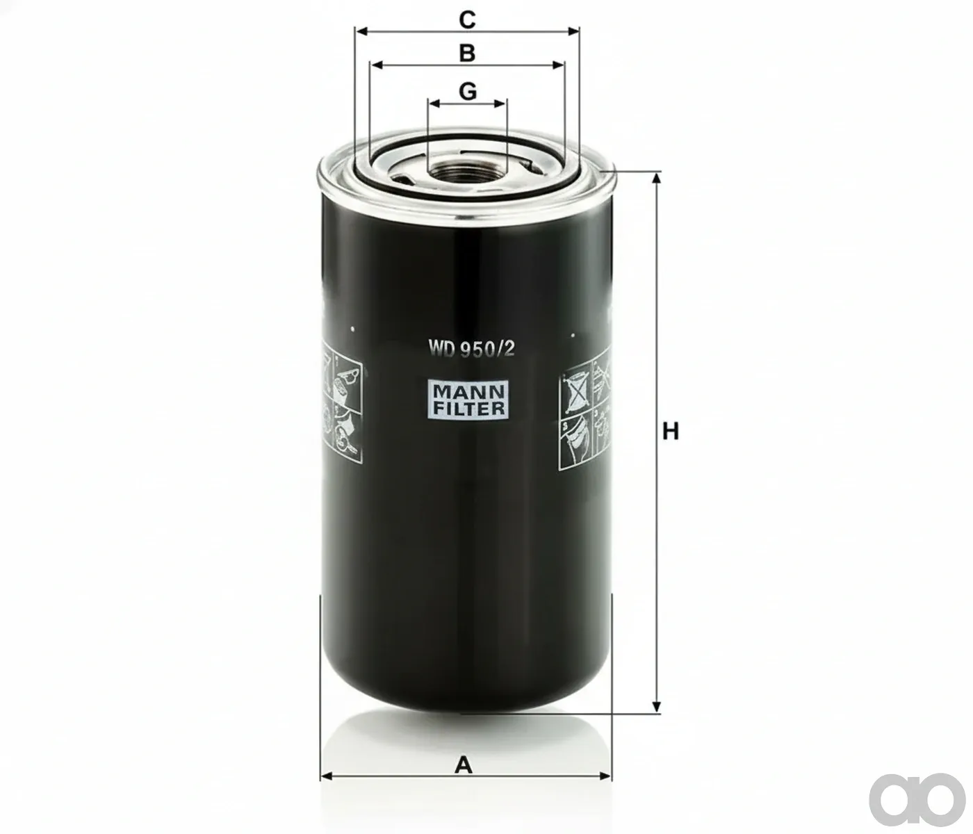 Linde - 0009830615V - Ersatzfilter