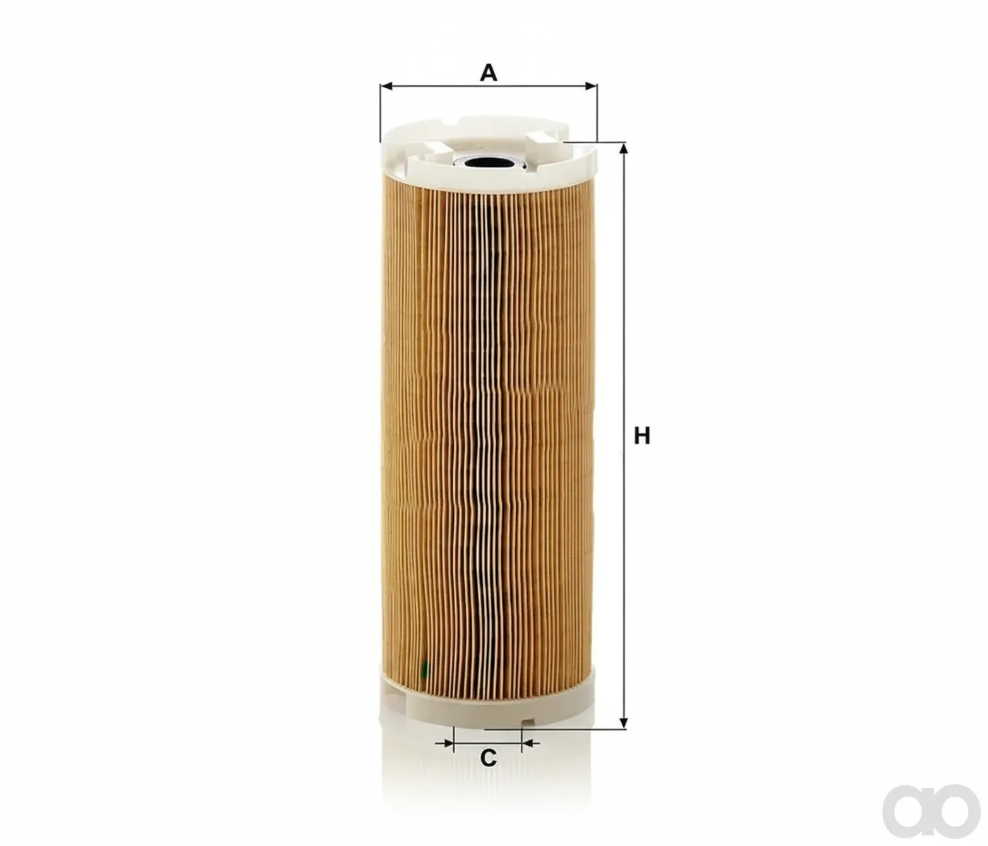 Mann Filter - H1519016 - Metallfreies Fluessigkeitsfilterelement