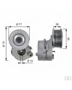 MB Trac - A4572003470 - Riemenspanner