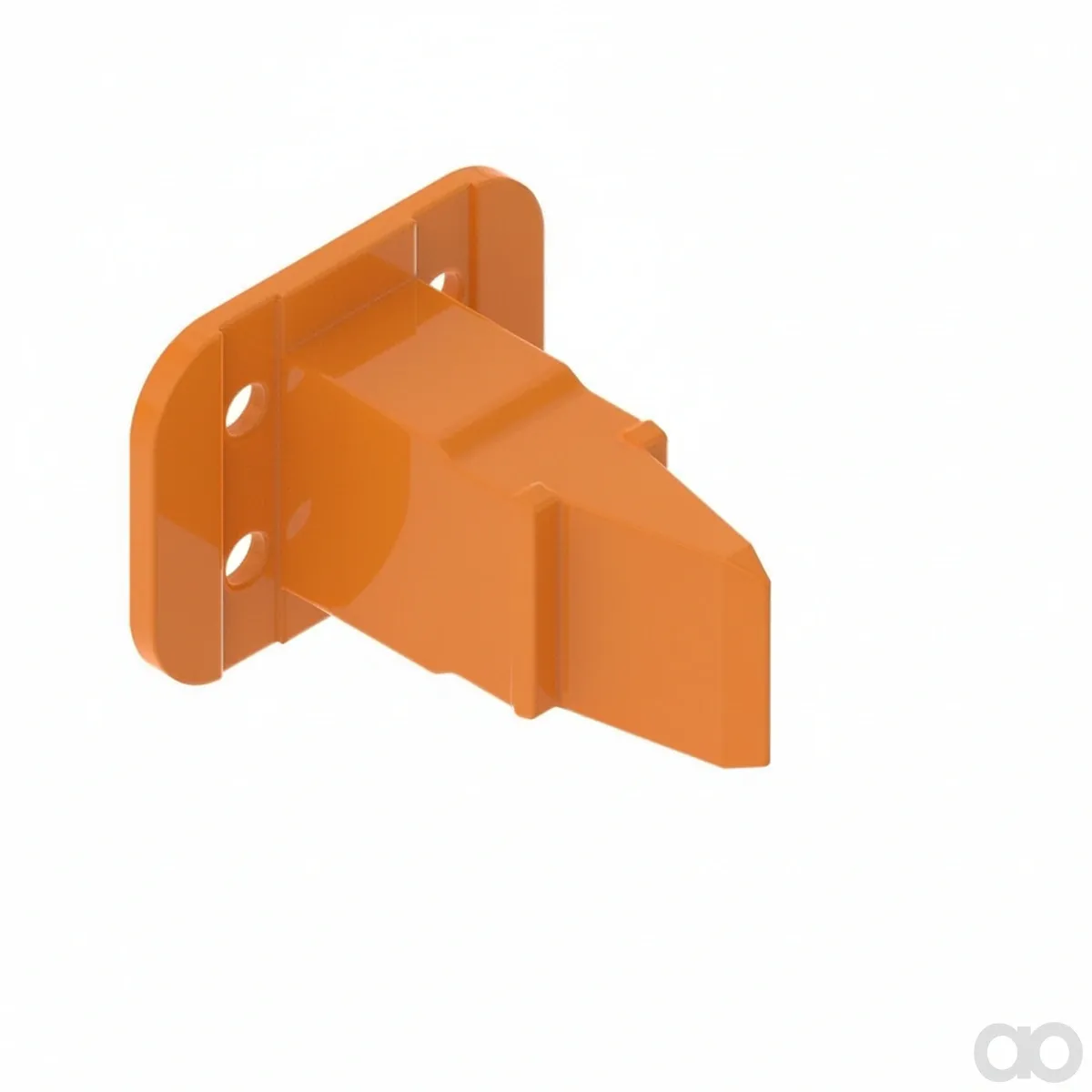 John Deere - 57M7618 - Orange Elektrische Verbinderbaugruppe, 4 Kavitaeten