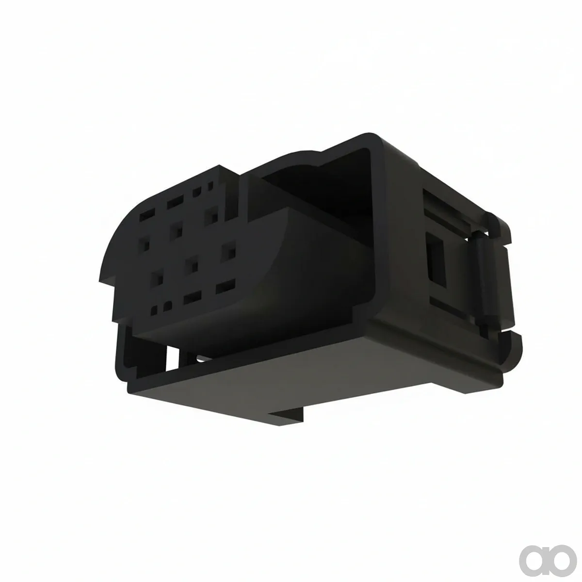 John Deere - 57M7953 - Tyco Schwarze Externe Elektrische Verbinderbaugruppe, 6 Kavitaeten