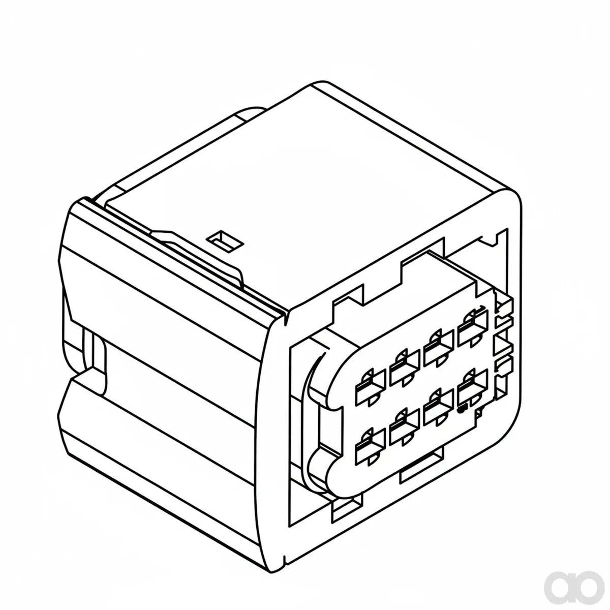 John Deere - 57M8241 - Elektroverbinder-Kontakt