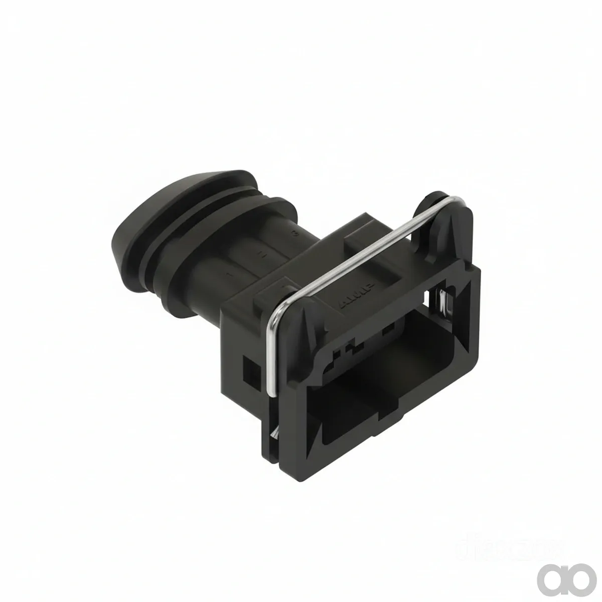 John Deere - 57M8620 - Schwarzes Externes Elektrisches Steckergehaeuse, 3 Pole