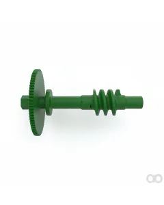 John Deere - AH224006 - Hohlboden-Einstellschneckengetriebe, Scherplattenbaugruppe