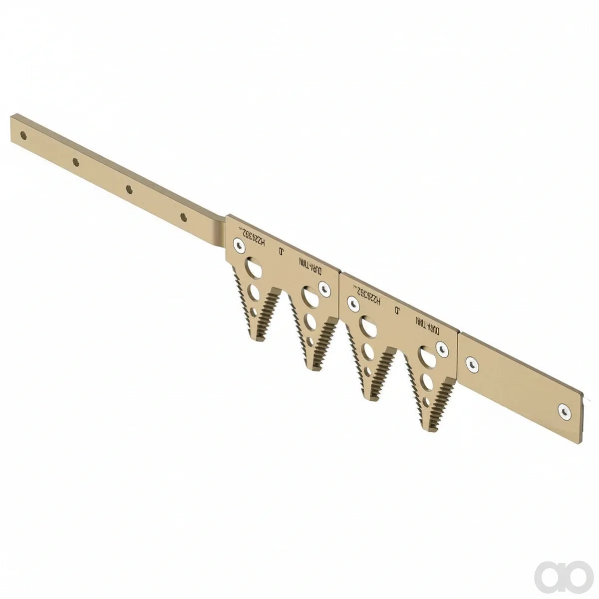 John Deere - AH226571 - Grobmesser-Doppelueberlappungsgurt, Linke Seite