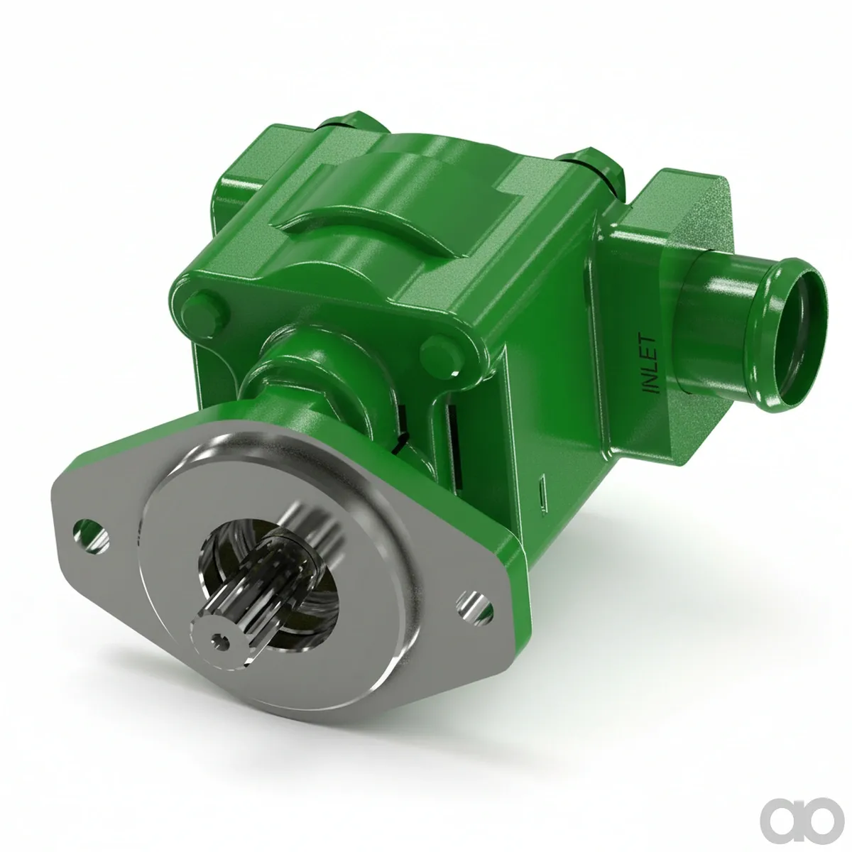 John Deere - AH228006 - Quad Hydraulik-Zahnradpumpe Extern