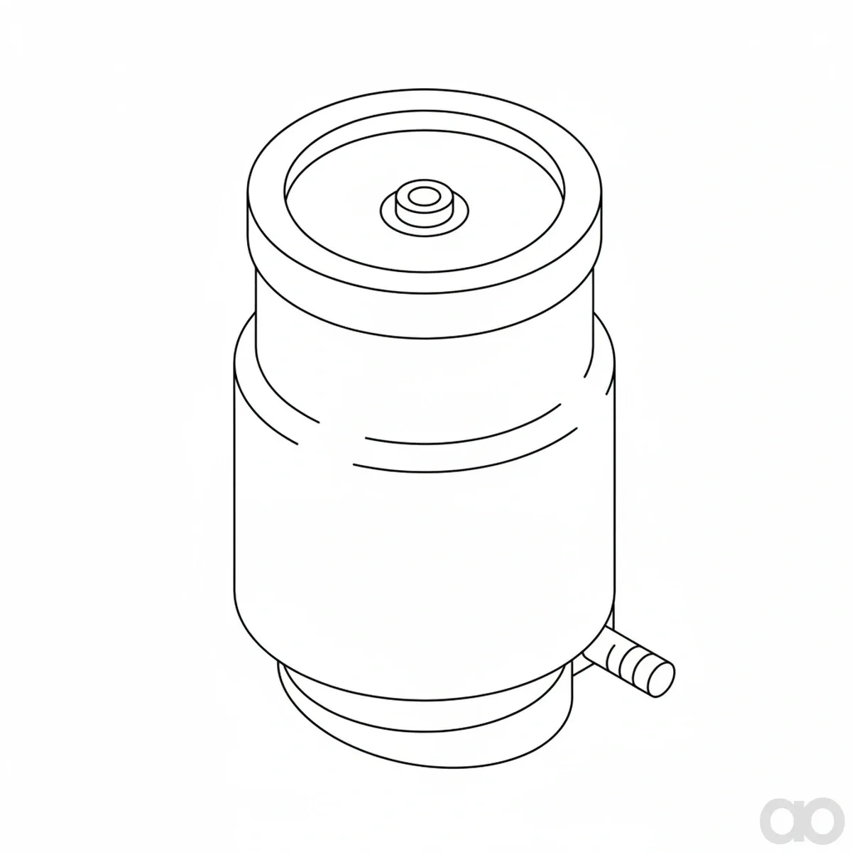 John Deere - AL166453 - Luftfeder