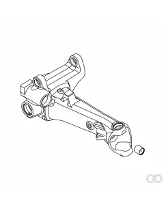 John Deere - AL175040 - MFWD-Achsgehaeuse