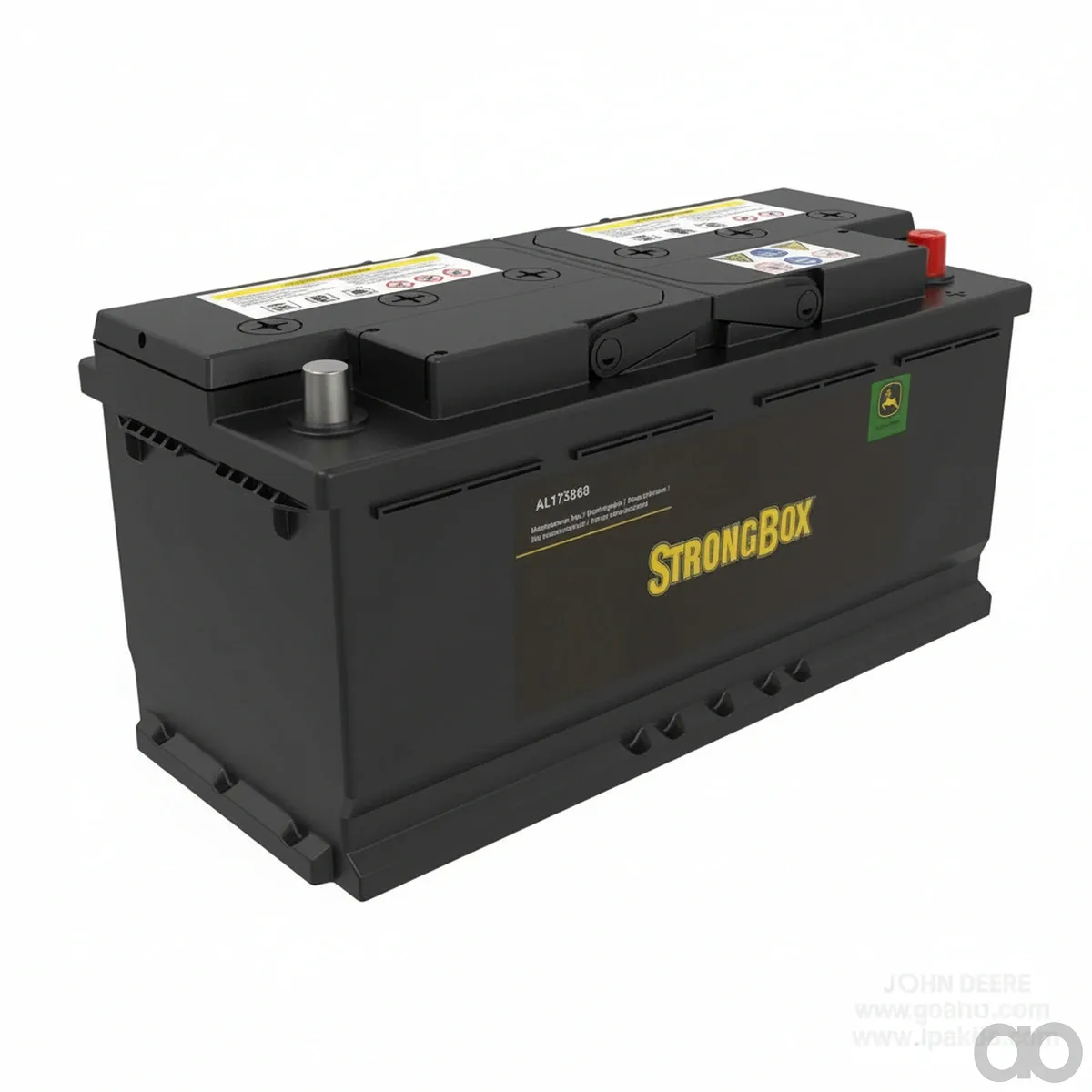 John Deere - AL175868 - 12-Volt-Batterie, Nass, Geladen, 110 Ah, 850 A KCA, H9/LN6 BCI