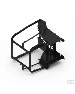 John Deere - AL216281 - Panorama-Frontscheiben-Kabinenrahmen