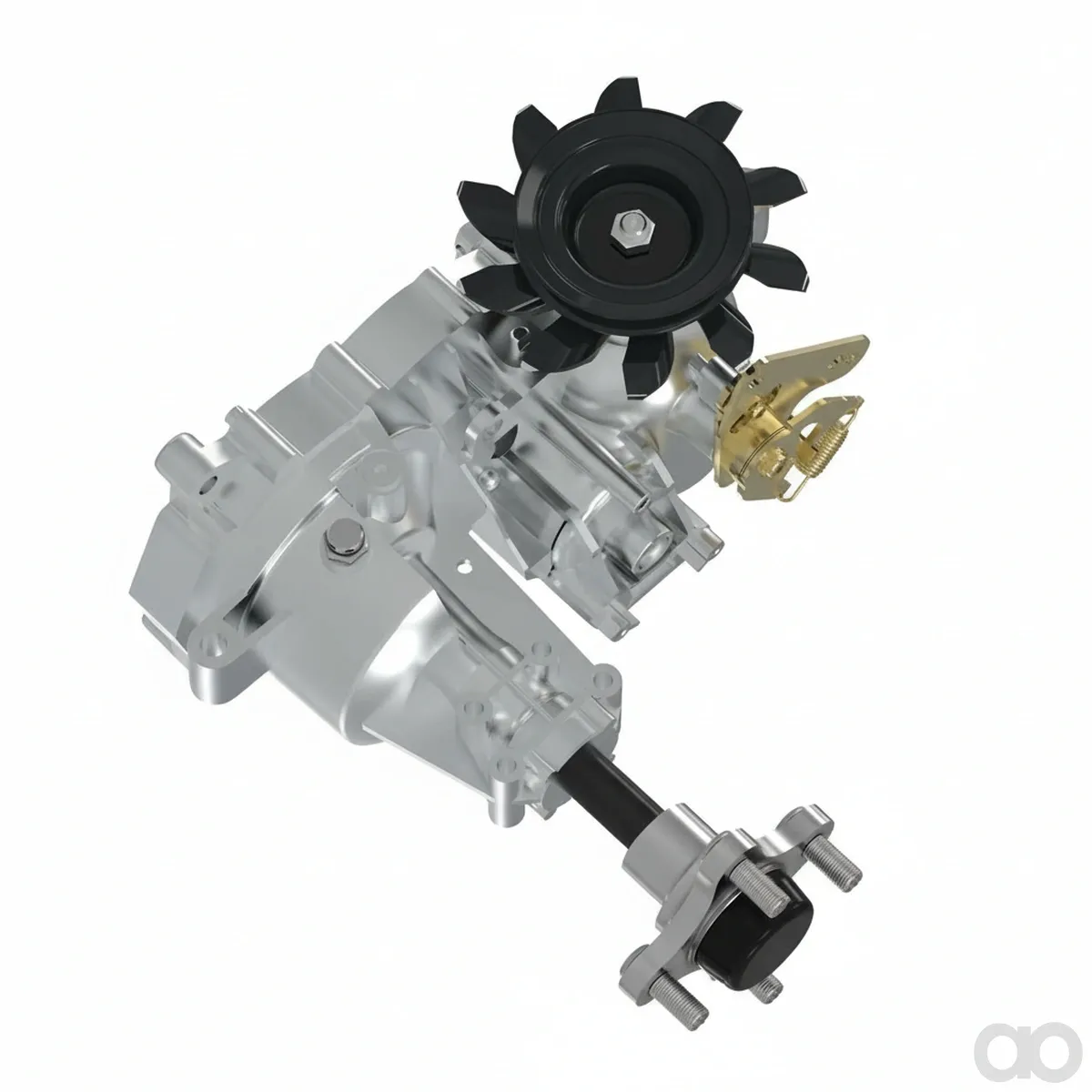 John Deere - AUC12604 - EZT hydrostatisches Transaxle, linke Seite