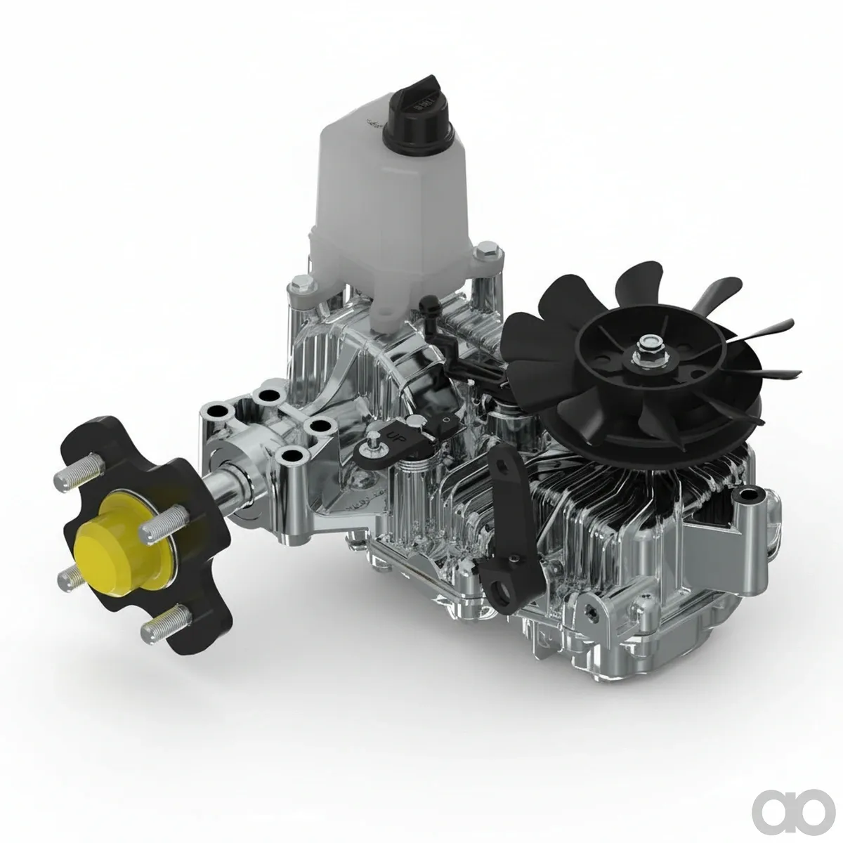 John Deere - AUC15343 - TZT7M-X (linke Seite) Achsgetriebe