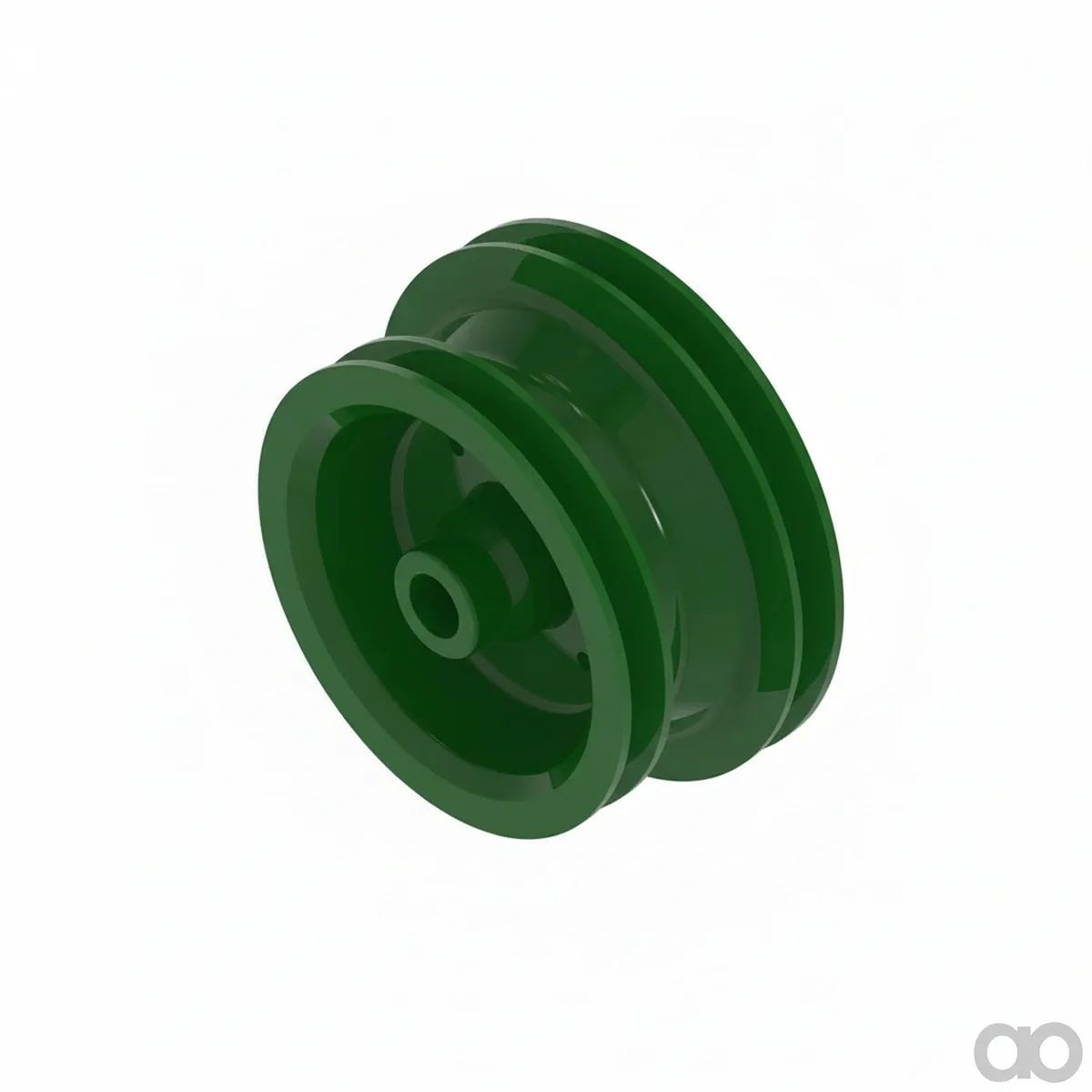 John Deere - AZ104137 - Untere Nachlaeuferschnecke Antriebsmitternscheibe