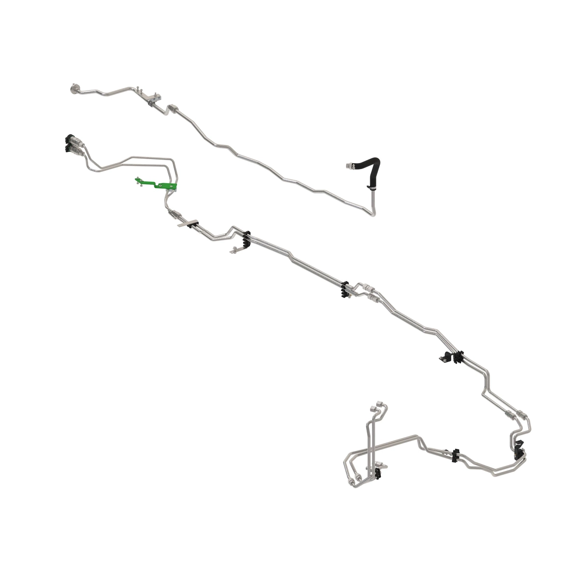 John Deere - BL16757 - Einfache Hydraulik-Schnellkupplungen, Premium Frontanbau mit Einzel-vorne SCV Oelleitungsanschluss