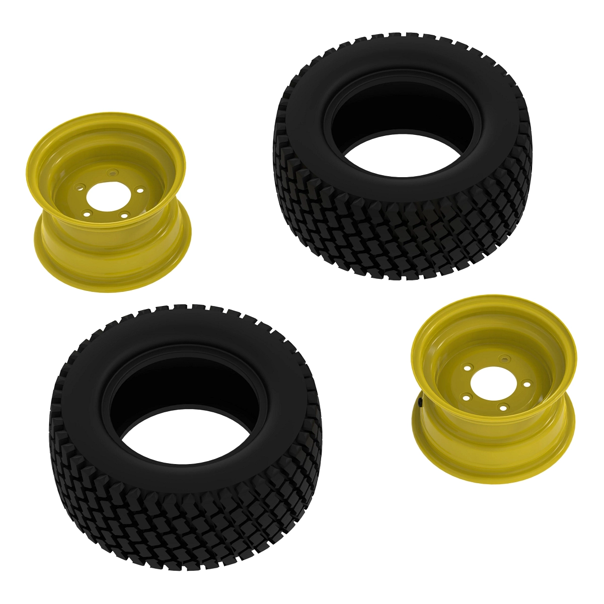 John Deere - BLV10859 - Reifen- und Rad-Satz, 18 X 8.50-10 4 Ply
