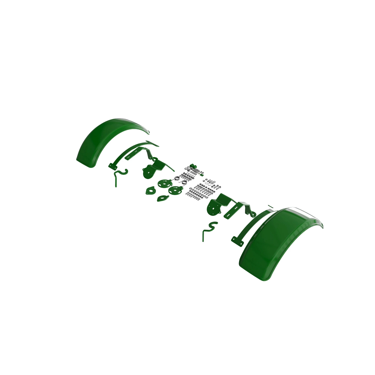 John Deere - BLV10896 - Kotfluegel-Drehsatz vorne