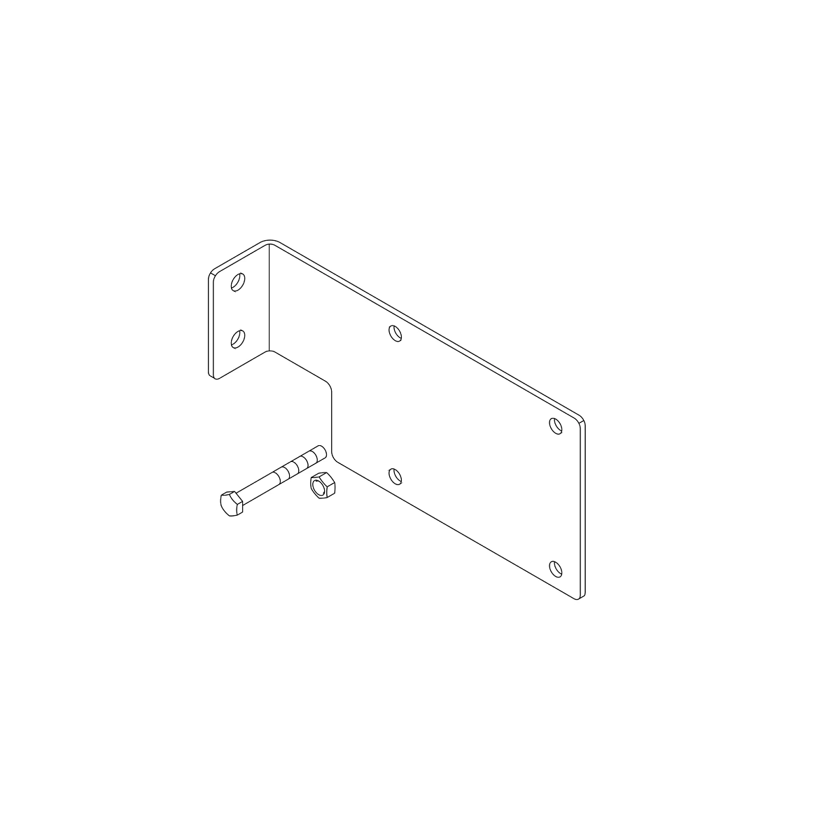 John Deere - BPF10939 - Application Controller Montagehalterungssatz