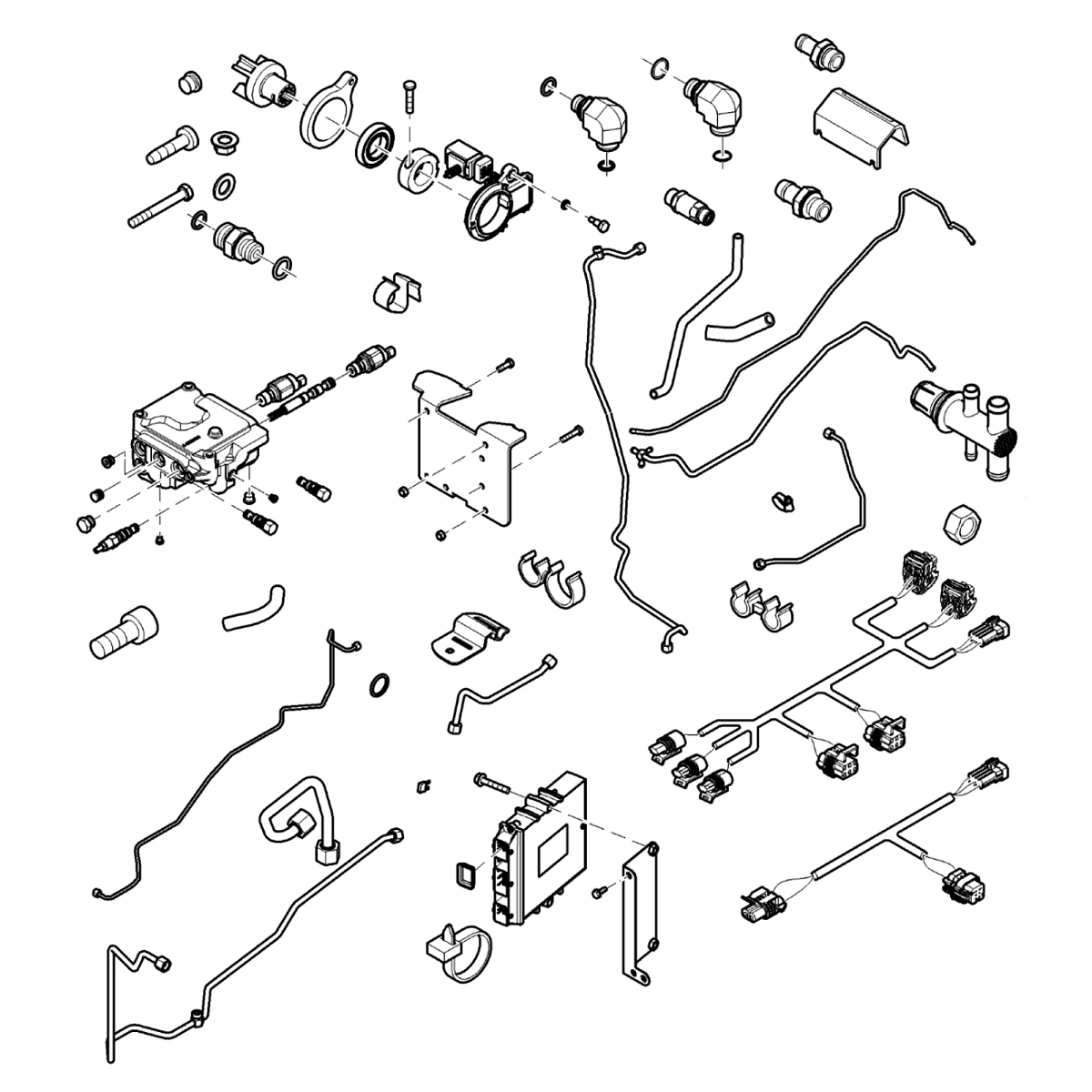 John Deere - BPF10985 - AutoTrac™ Ready Hardware-Satz