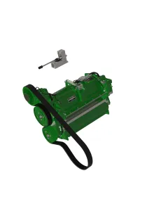 John Deere - BXE10819 - Kornaufbereiter-Aufsatz, Umgekehrte Hintere Walze, 32% Saegezahn-Chrom-Mais-Typ