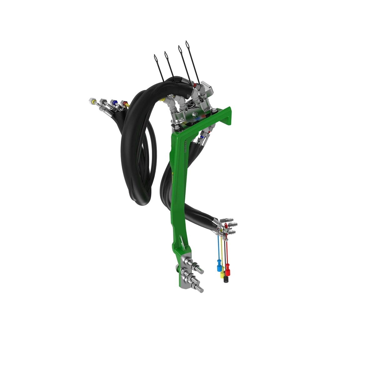 John Deere - BXX10283 - Einpunkt-Hydraulik-Schnellkupplungs-Satz